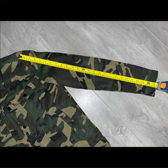 Zara Fur-lined Denim Trucker Jacket, Small - Picture 15 of 16